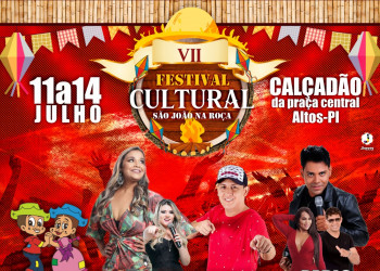 Altos realiza VII Festival Cultural São João na Roça